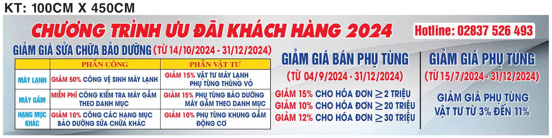 ƯU ĐÃI KHÁCH HÀNG XE SAMCO 2024